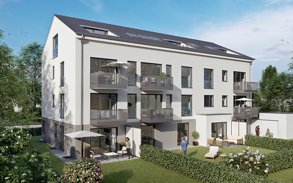 Bauvorhaben Raiffeisenstraße in Unterschleißheim