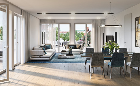 Großzügige, moderne Wohnungen im der Ottobrunner Straße 102 in München