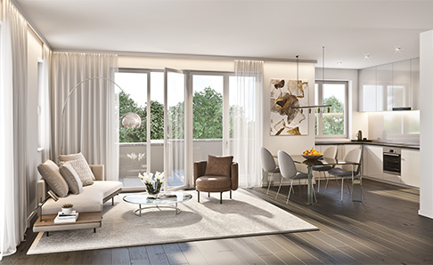 P4 Quartier Solln, Plattlinger Str. 4, München